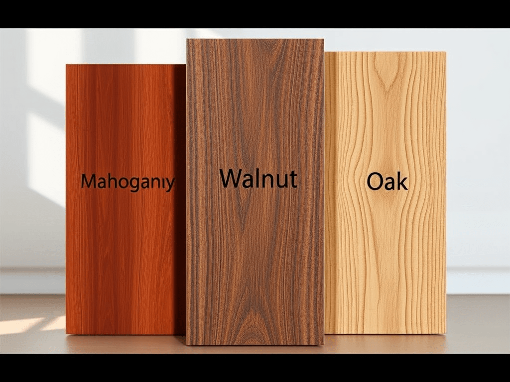 Mahogany vs Walnut vs Oak: Choosing the Right Hardwood